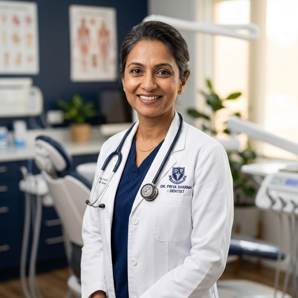 Dr. Saritha Vallabhaneni — MDS Endodontist & Implantologist